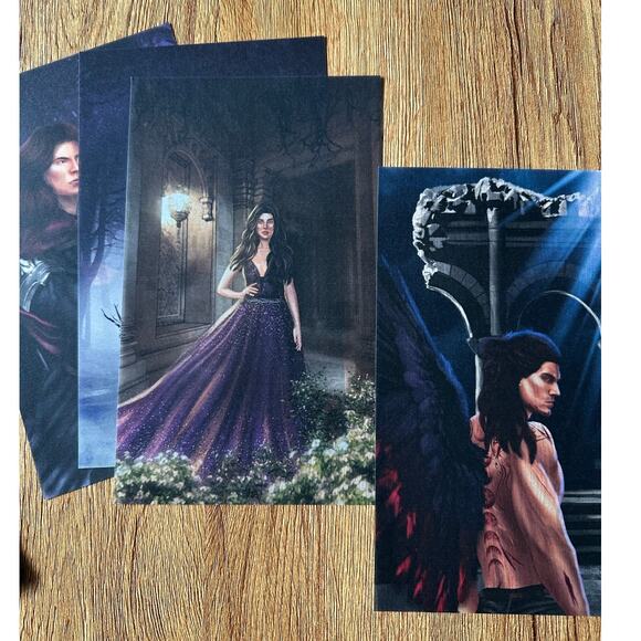 Serpent & The Wings Of Night Page Overlays & Bookmark - Picture 5 of 7